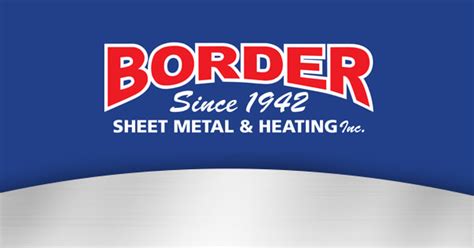 border sheet metal & heating inc|border heating and cooling.